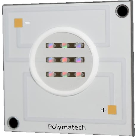 Polymatech open-emitter Chip-on-Board package