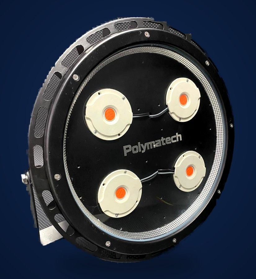 POLYMATECH dental LED curing platform with four Chip-on-Board modules